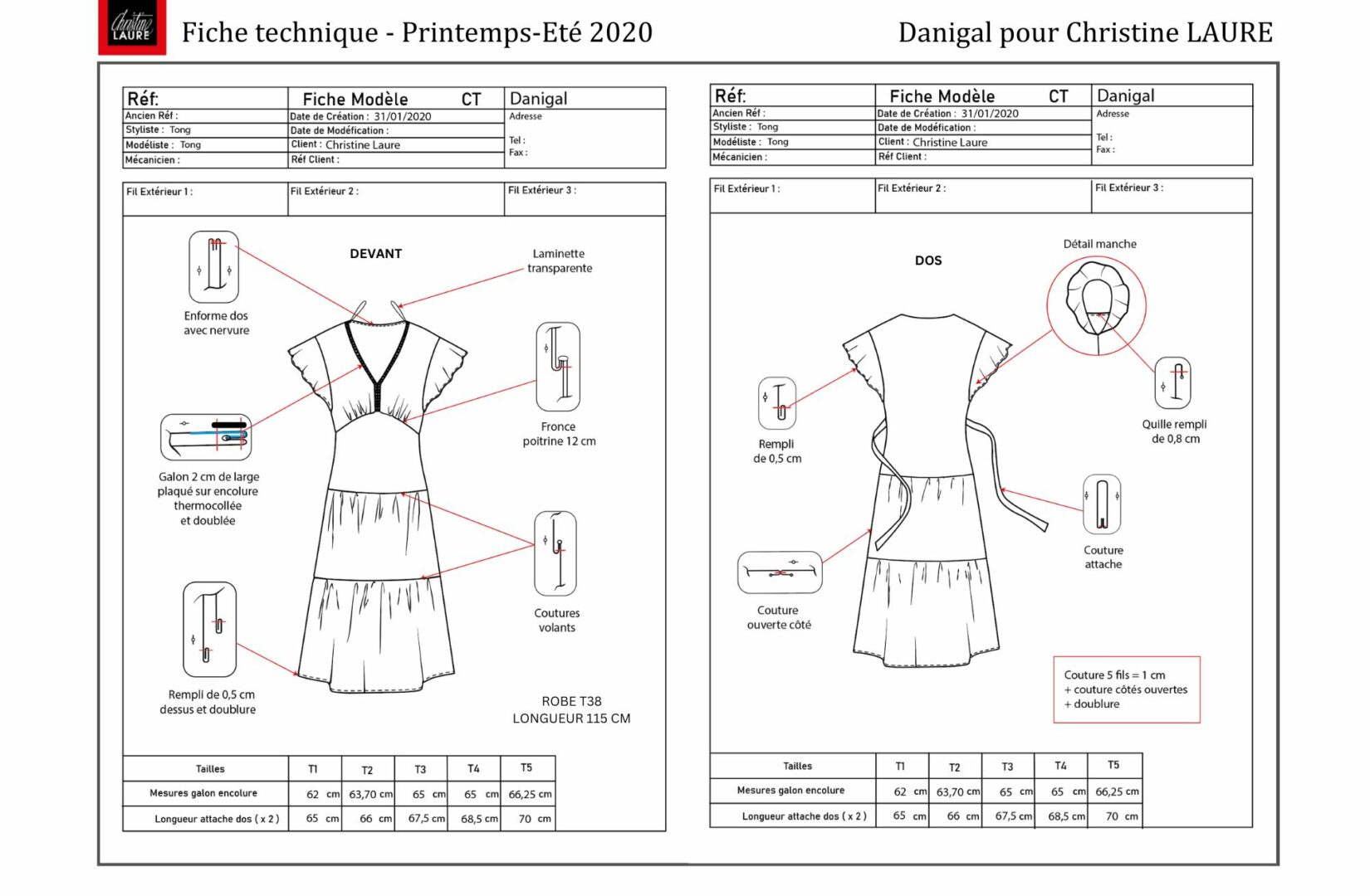Styliste Modéliste Prêt-à-porter Femme