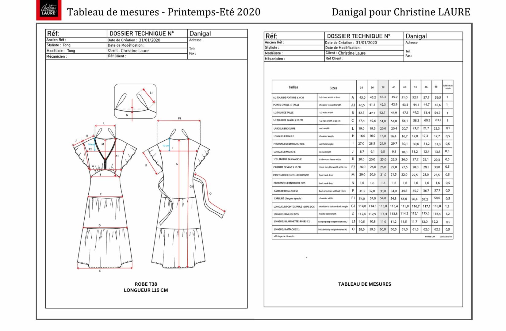 Styliste Modéliste Prêt-à-porter Femme