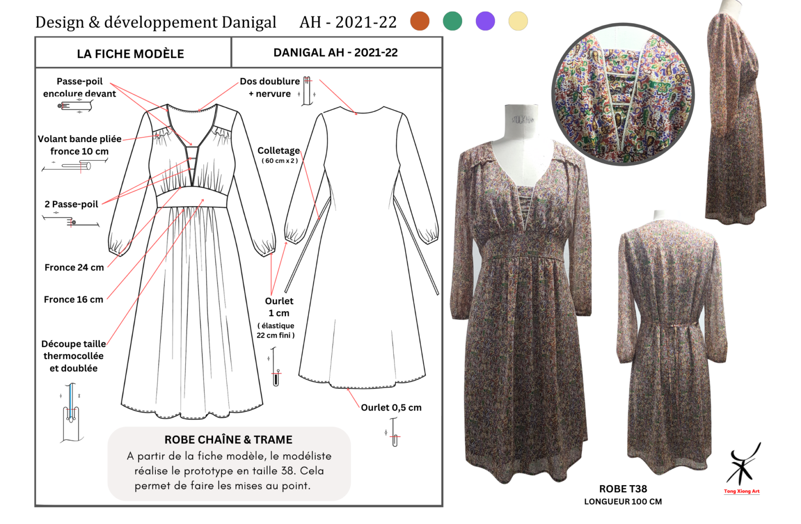 Styliste Modéliste Prêt-à-porter Femme