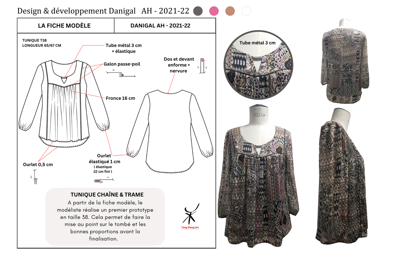 Styliste Modéliste Prêt-à-porter Femme
